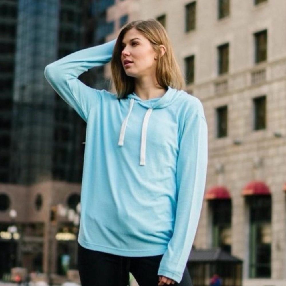ZYIA Sky Blue Women's Hoodie